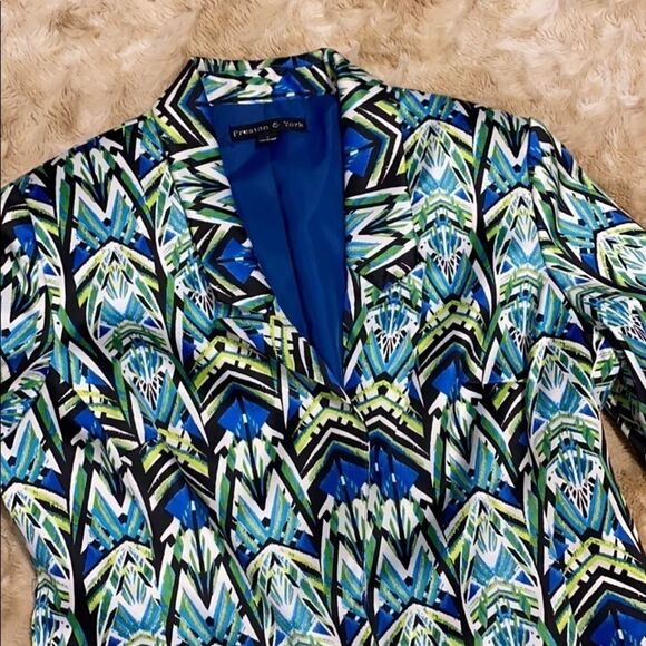 Preston & York multi color blazer - Picture 3 of 5